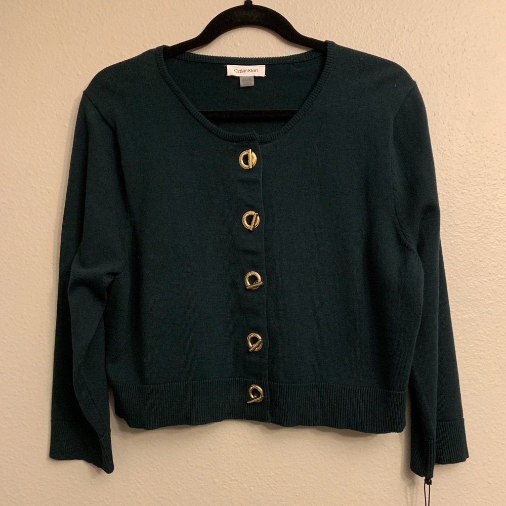 NWT Calvin Klein Cardigan